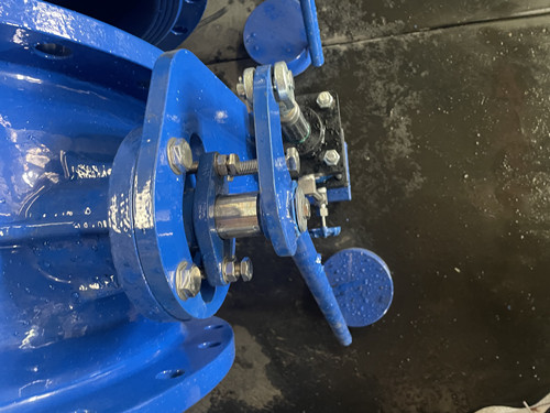 微阻緩閉蝶式止回閥HH47X聯(lián)動(dòng)部分