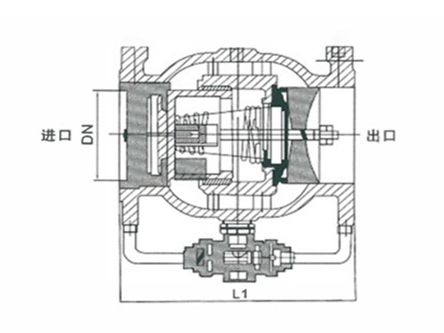 LHS743X型低阻力倒流防止器長度