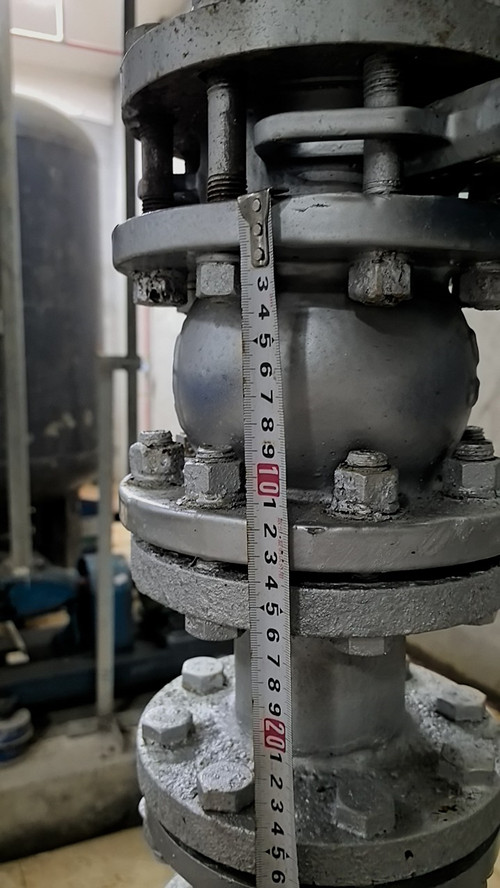 止回閥測(cè)量位置